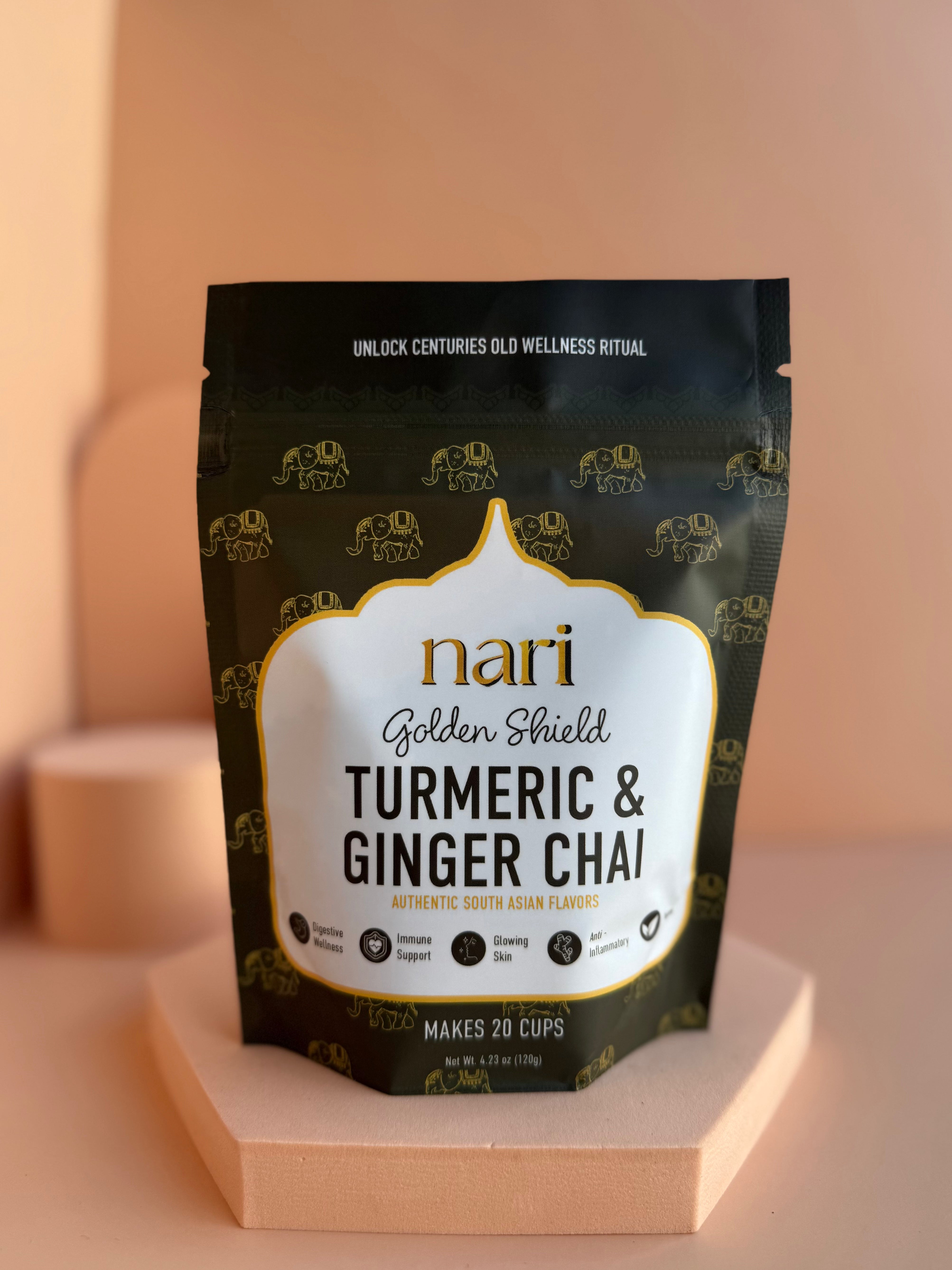 Turmeric Ginger Black Tea – Haldi Chai Blend | Drink Nari